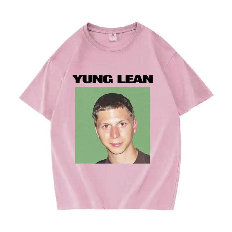 Funny Yung Lean Meme Graphic T Shirt Man Fashion Casual Short Sleeve T-Shirts Unisex High Quality 100% Cotton Oversized T-Shirt