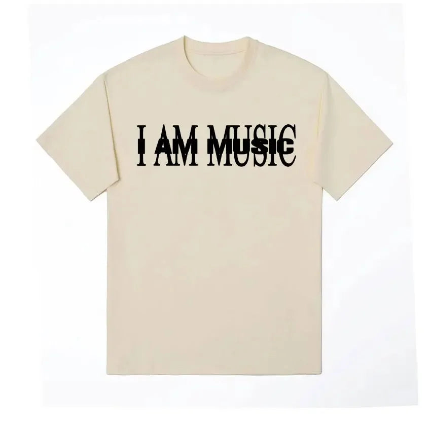 Playboi Carti I Am Music Album Print T-Shirt Y2K Meme Opium Ken Carson Destroy Lonely T Shirts Men Women Fashion Vintage T Shirt
