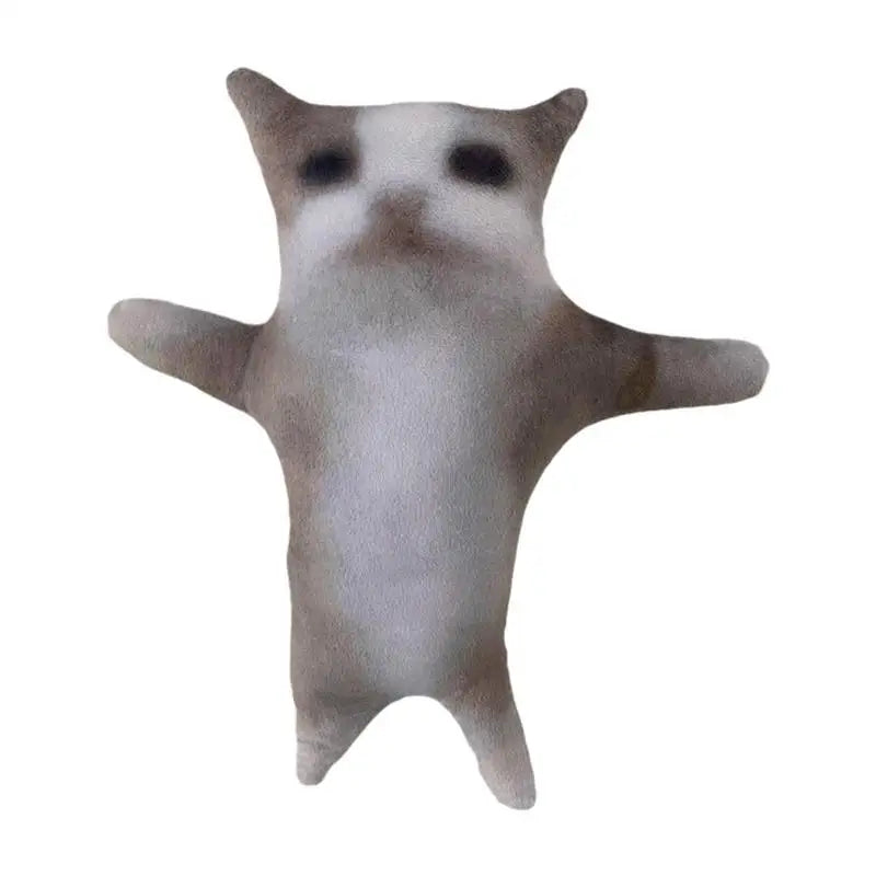 Happy Cat Plush Stuffed Animal Cat with Sound 11.8Inch Cute Cat Plush Interactive Cat Plush Stuffed Animal Happy Cat Kids Toys