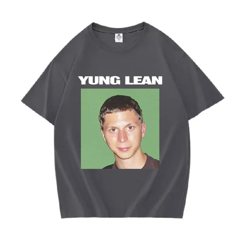 Funny Yung Lean Meme Graphic T Shirt Man Fashion Casual Short Sleeve T-Shirts Unisex High Quality 100% Cotton Oversized T-Shirt