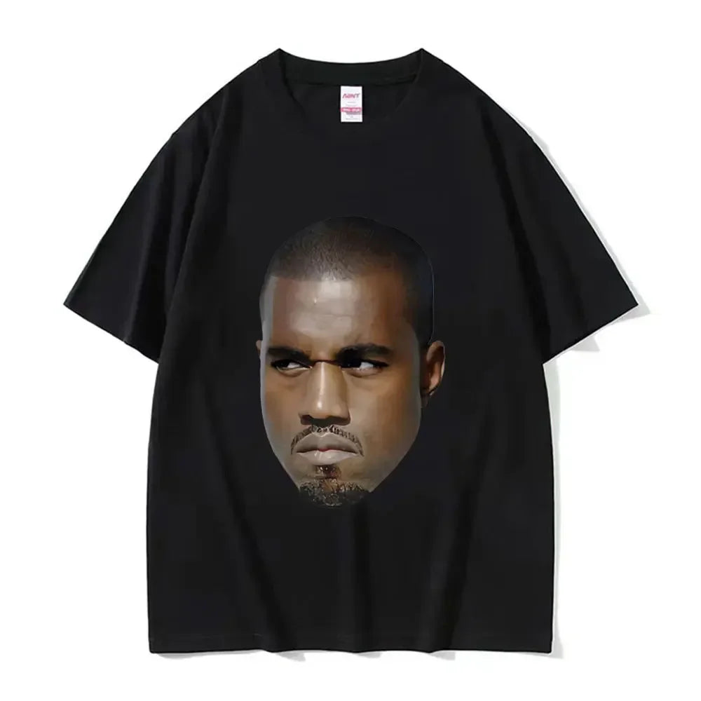 Funny Kanye West Meme T-Shirt Men'S Vintage Hip Hop Rap Style Tshirt Men Women Short Sleeve T Shirt Streetwear