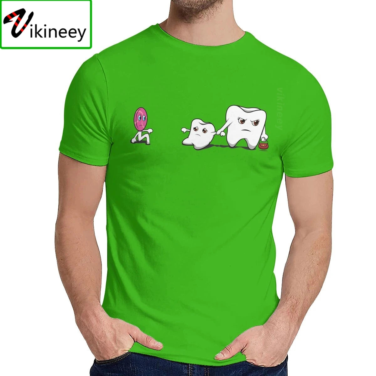 Leisure Man T Shirt Funny Dentist Dental Tooth Dentistry Meme Drawing Great Summer O-Neck Retro Tee Shirt Mens