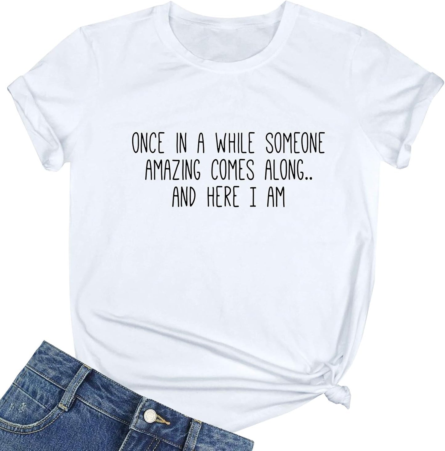 Women'S Graphic Funny T Shirt Cute Tops Teen Girl Tee