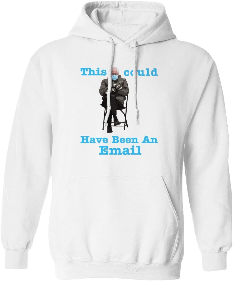King Threads Bernie Mittens Funny Inaugruation Meme Men'S Hooded Sweatshirt