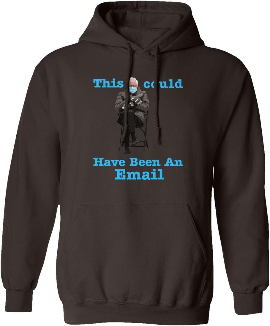 King Threads Bernie Mittens Funny Inaugruation Meme Men'S Hooded Sweatshirt