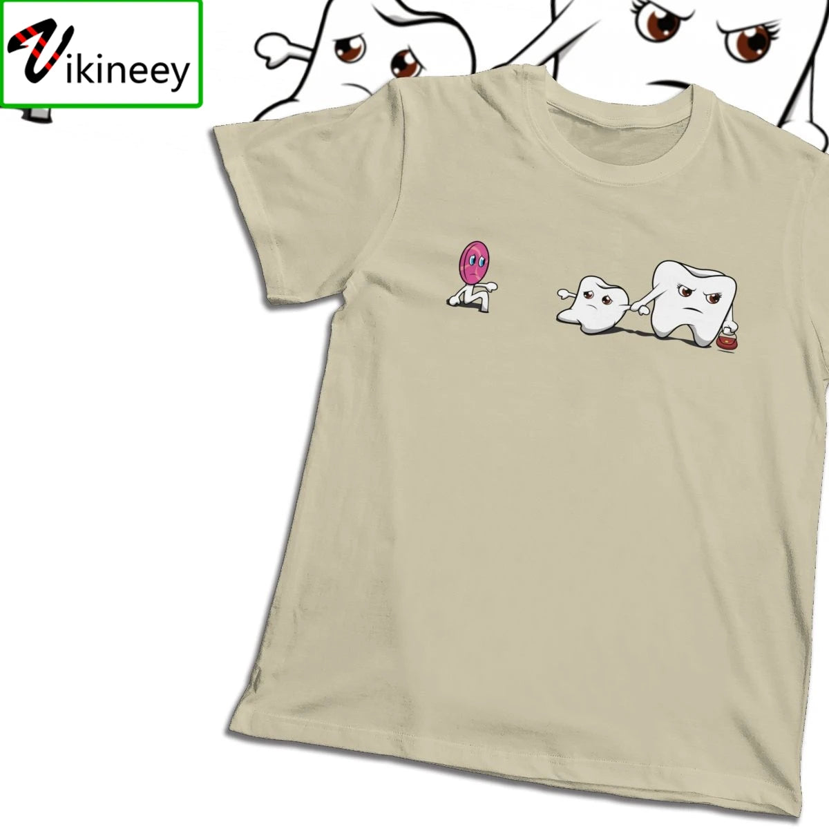 Leisure Man T Shirt Funny Dentist Dental Tooth Dentistry Meme Drawing Great Summer O-Neck Retro Tee Shirt Mens