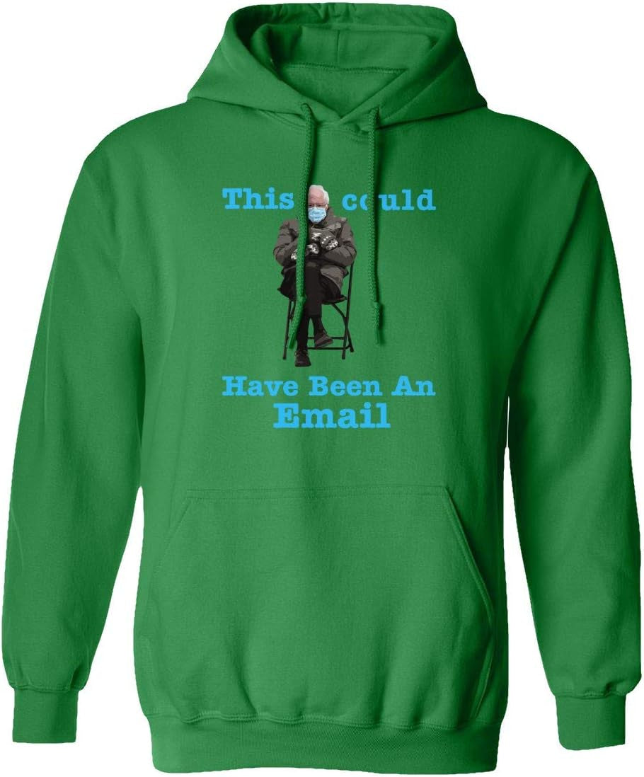 King Threads Bernie Mittens Funny Inaugruation Meme Men'S Hooded Sweatshirt