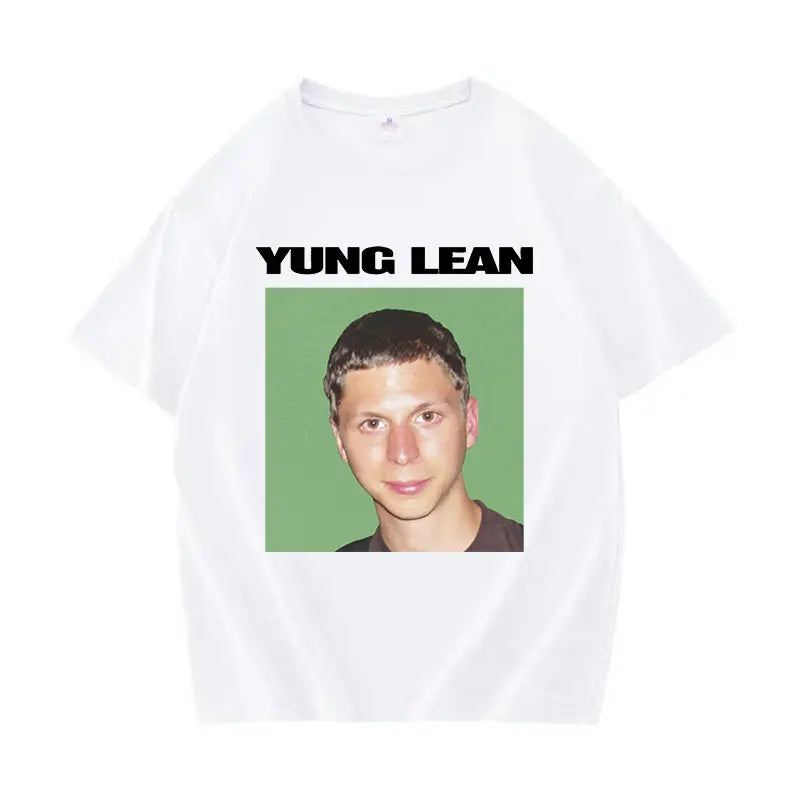 Funny Yung Lean Meme Graphic T Shirt Man Fashion Casual Short Sleeve T-Shirts Unisex High Quality 100% Cotton Oversized T-Shirt