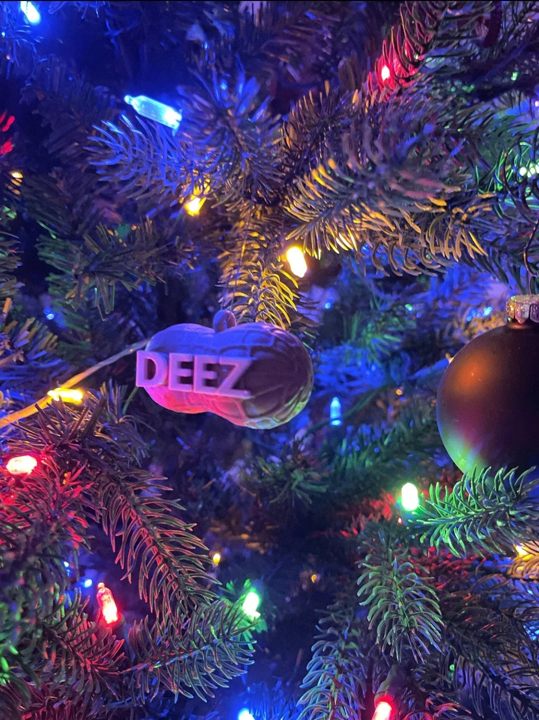 Deez Nuts Ornament