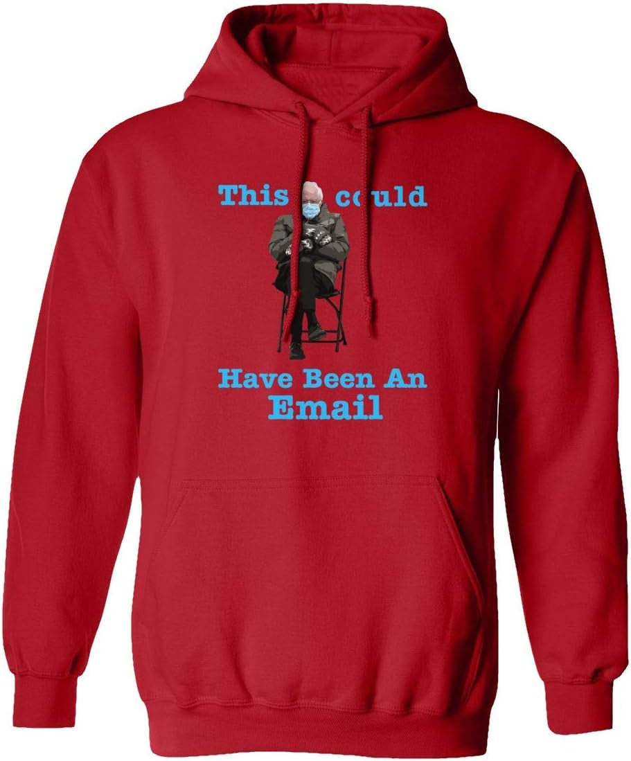 King Threads Bernie Mittens Funny Inaugruation Meme Men'S Hooded Sweatshirt