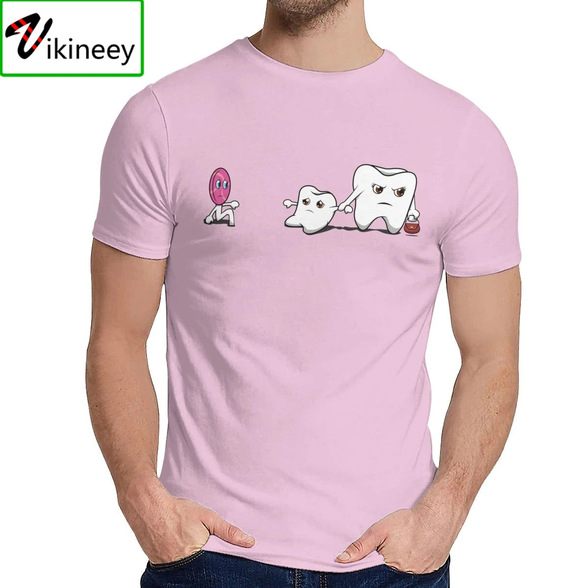 Leisure Man T Shirt Funny Dentist Dental Tooth Dentistry Meme Drawing Great Summer O-Neck Retro Tee Shirt Mens