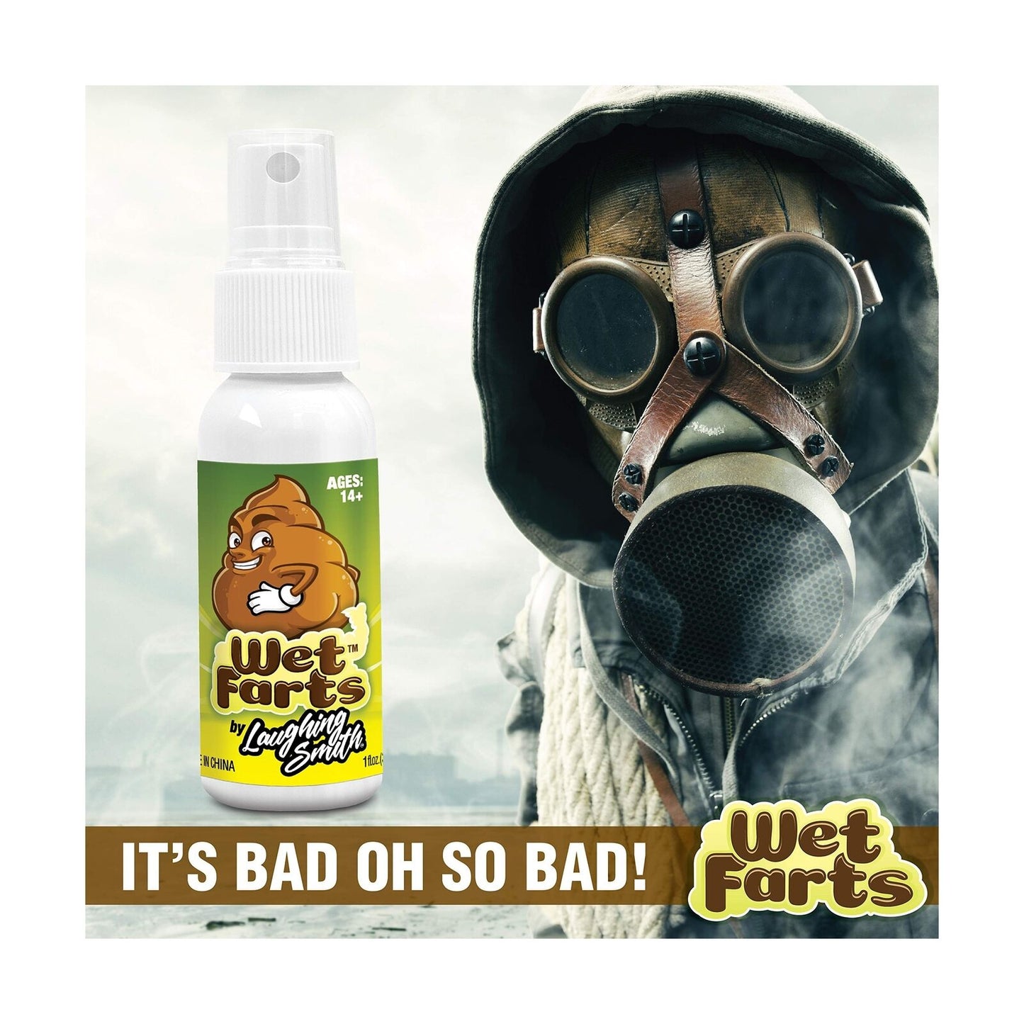 Laughing Smith - Wet Farts - Potent Stink Spray - Extra Strong Stink - Hilari...