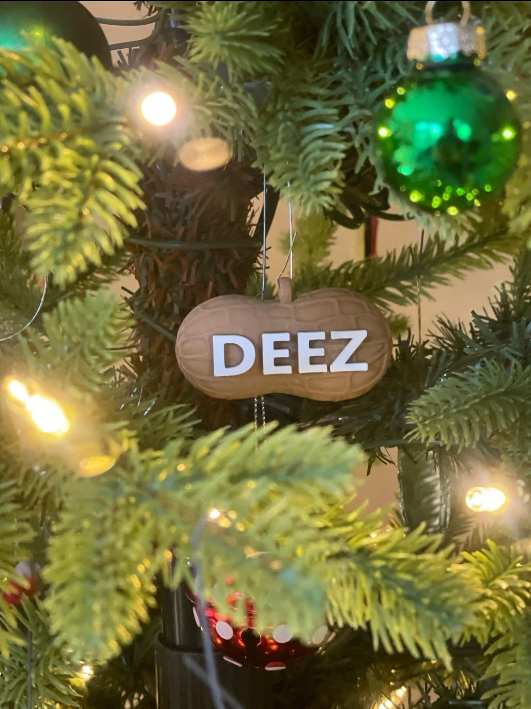 Deez Nuts Ornament