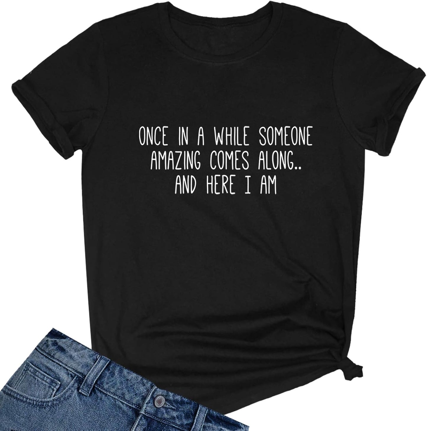 Women'S Graphic Funny T Shirt Cute Tops Teen Girl Tee