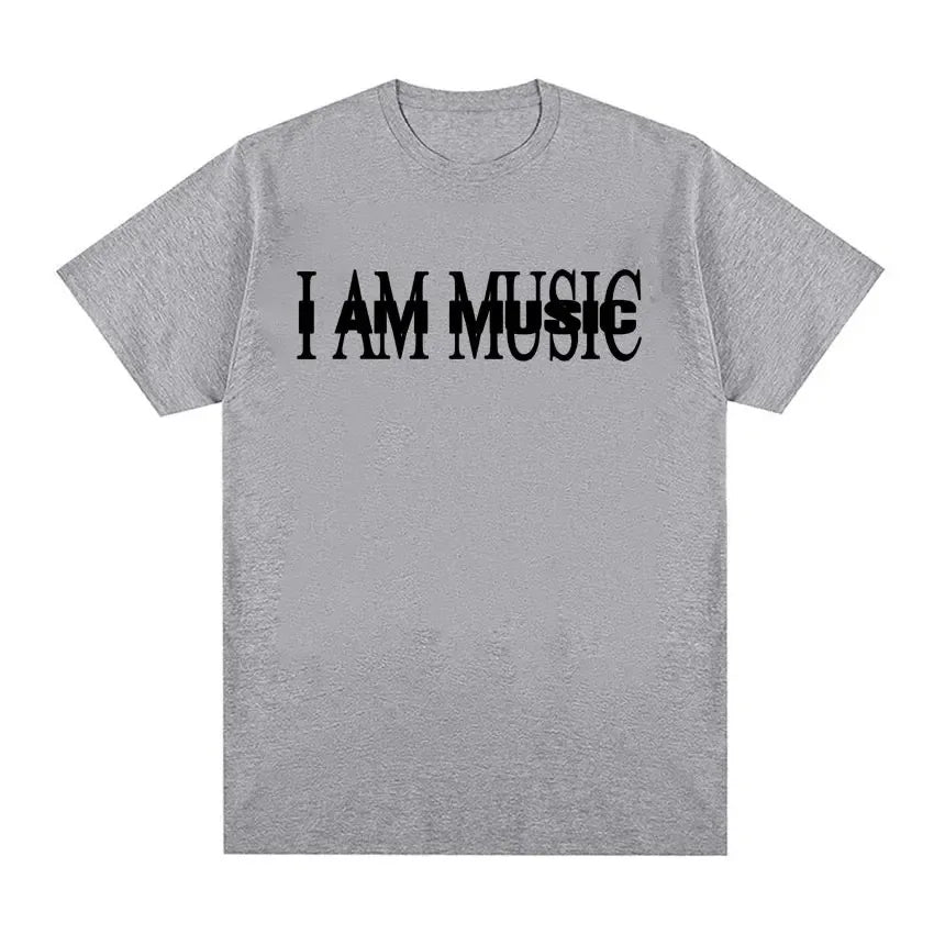 Playboi Carti I Am Music Album Print T-Shirt Y2K Meme Opium Ken Carson Destroy Lonely T Shirts Men Women Fashion Vintage T Shirt