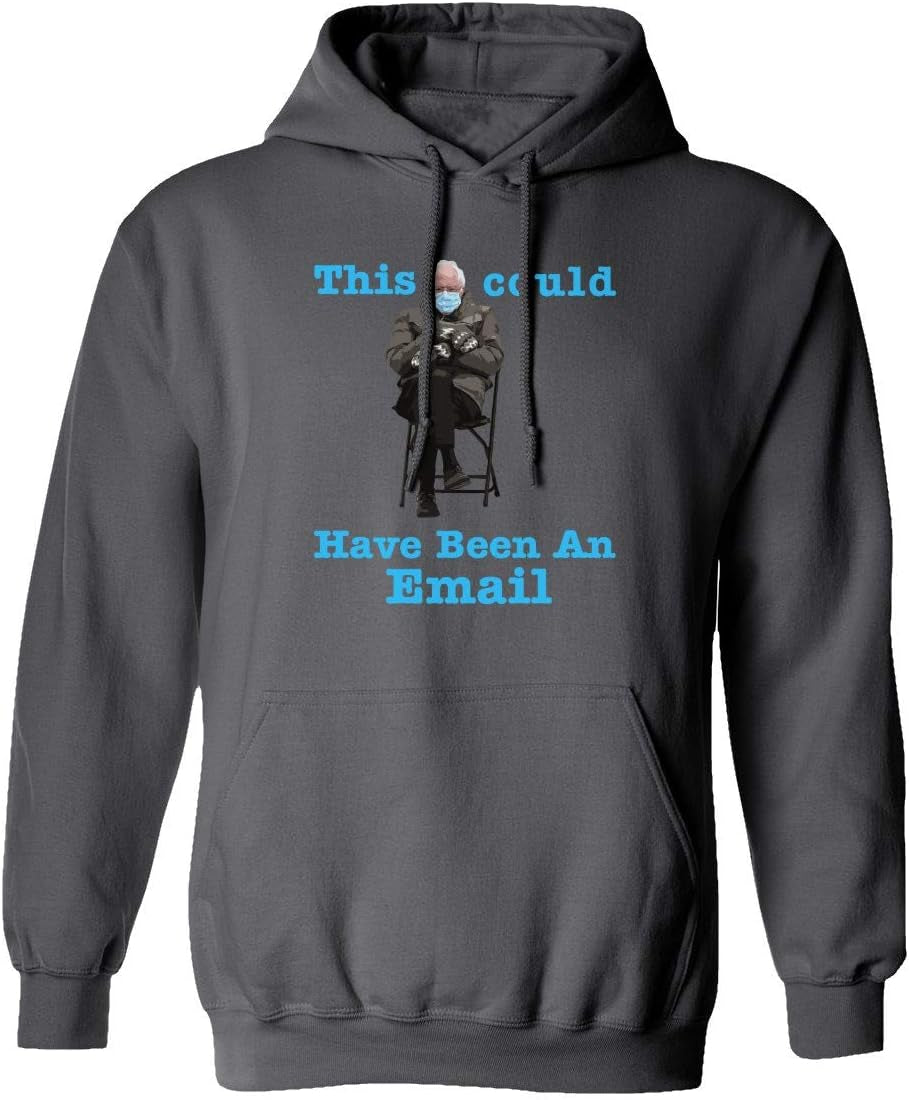 King Threads Bernie Mittens Funny Inaugruation Meme Men'S Hooded Sweatshirt