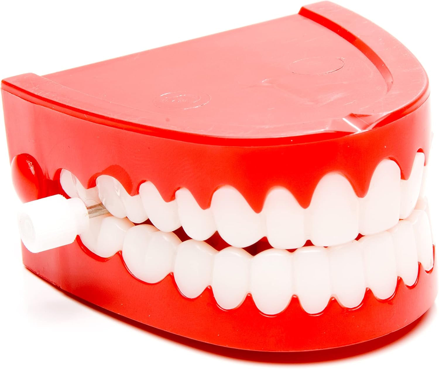 Wind up Teeth Chomping & Chattering Teeth Toys for Kids Birthday Party Favors, Novelty and Gag Gifts, 2.5" Inches (Single)